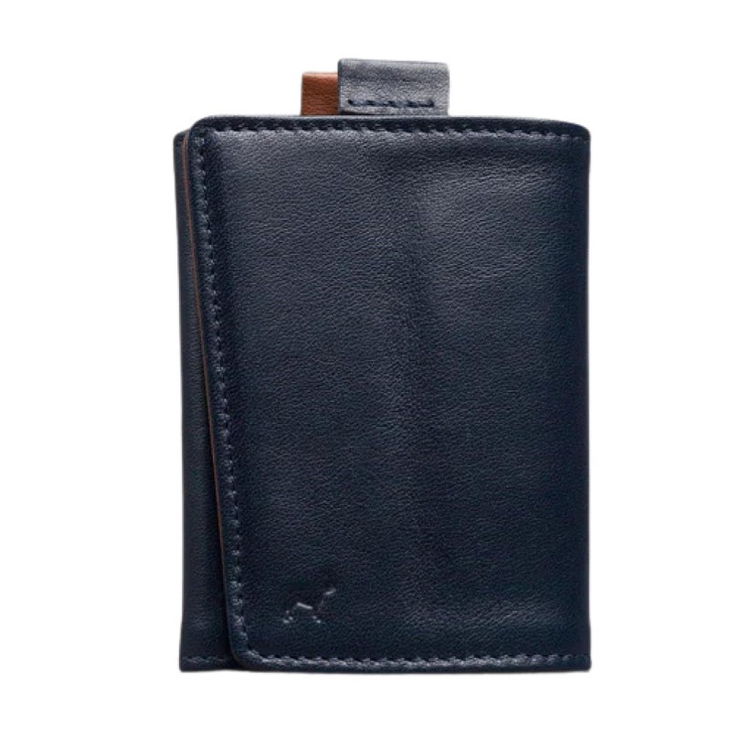 The Frenchie Co. - Speed Wallet Mini - Ultra-Slim RFID Blocking Card Holder - Full-Grain Italian Leather Minimalist Front Pocket Wallet - Quick-Access Pull Tab, Holds up to 4 Cards & Folded Cash - Image 1